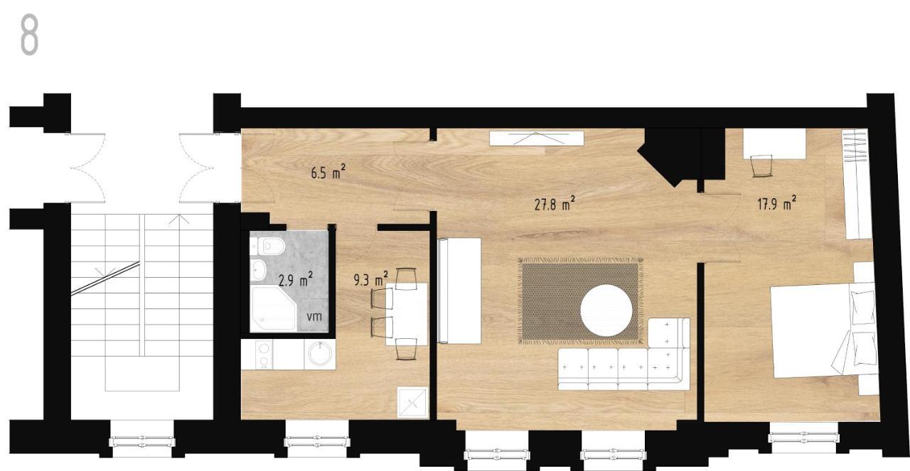 Ancient Storie'S Ap 65Sqm Renovated Free Parking Apartman Riga Kültér fotó